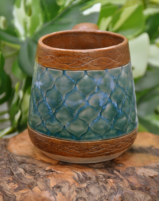 Dragon Mug - Teal