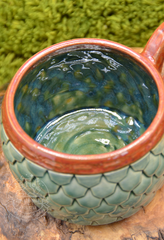 Green Dragon Mug