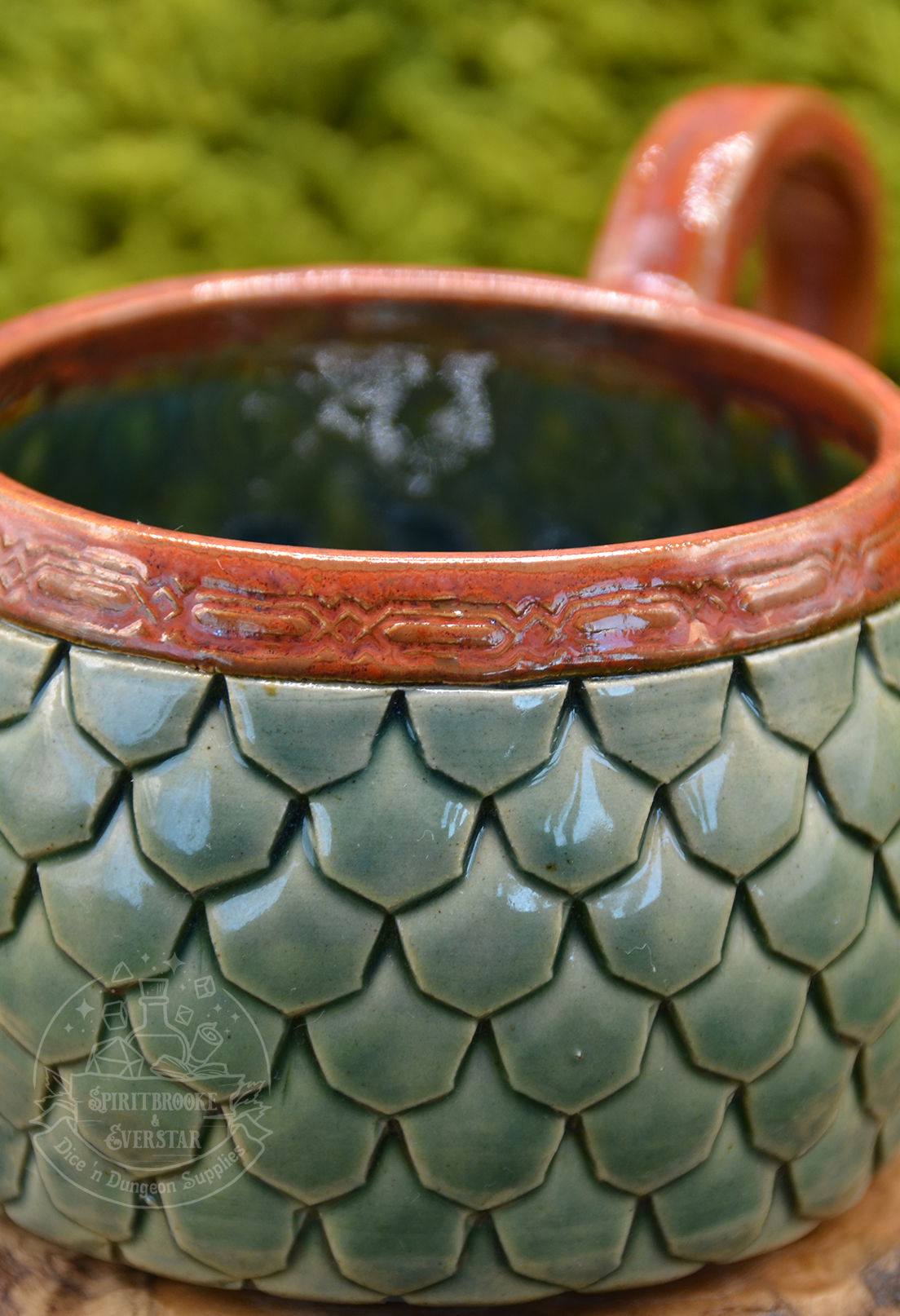 Green Dragon Mug