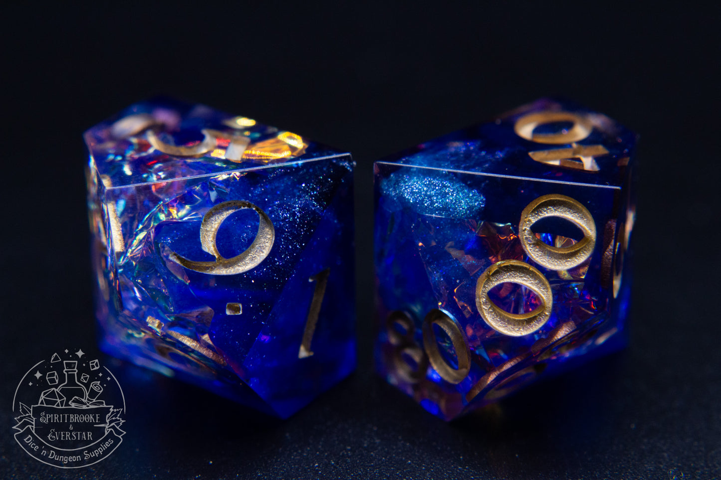 Genie's wish Polyhedral Dice set