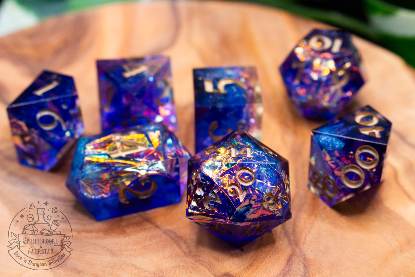 Genie's wish Polyhedral Dice set