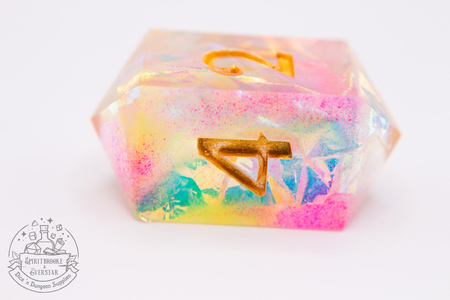 Glow in the Darkie Polyhedral Dice
