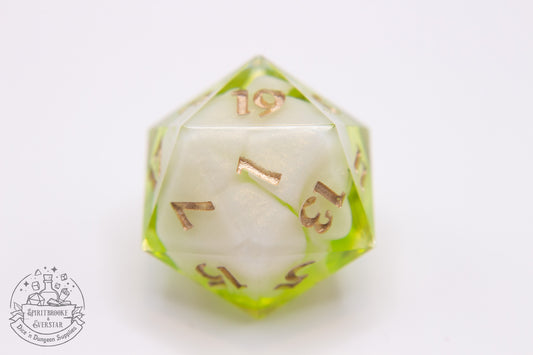 Pretty Poison Polyhedral Dice set