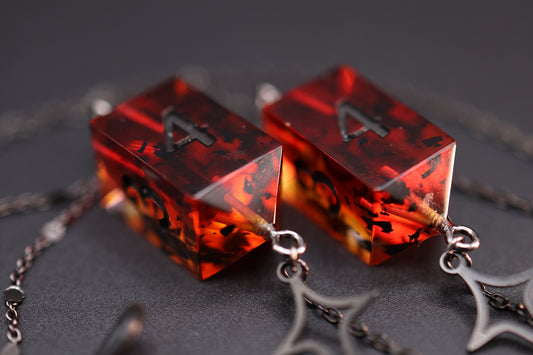Black Eyewear Chain Vampblood Dice