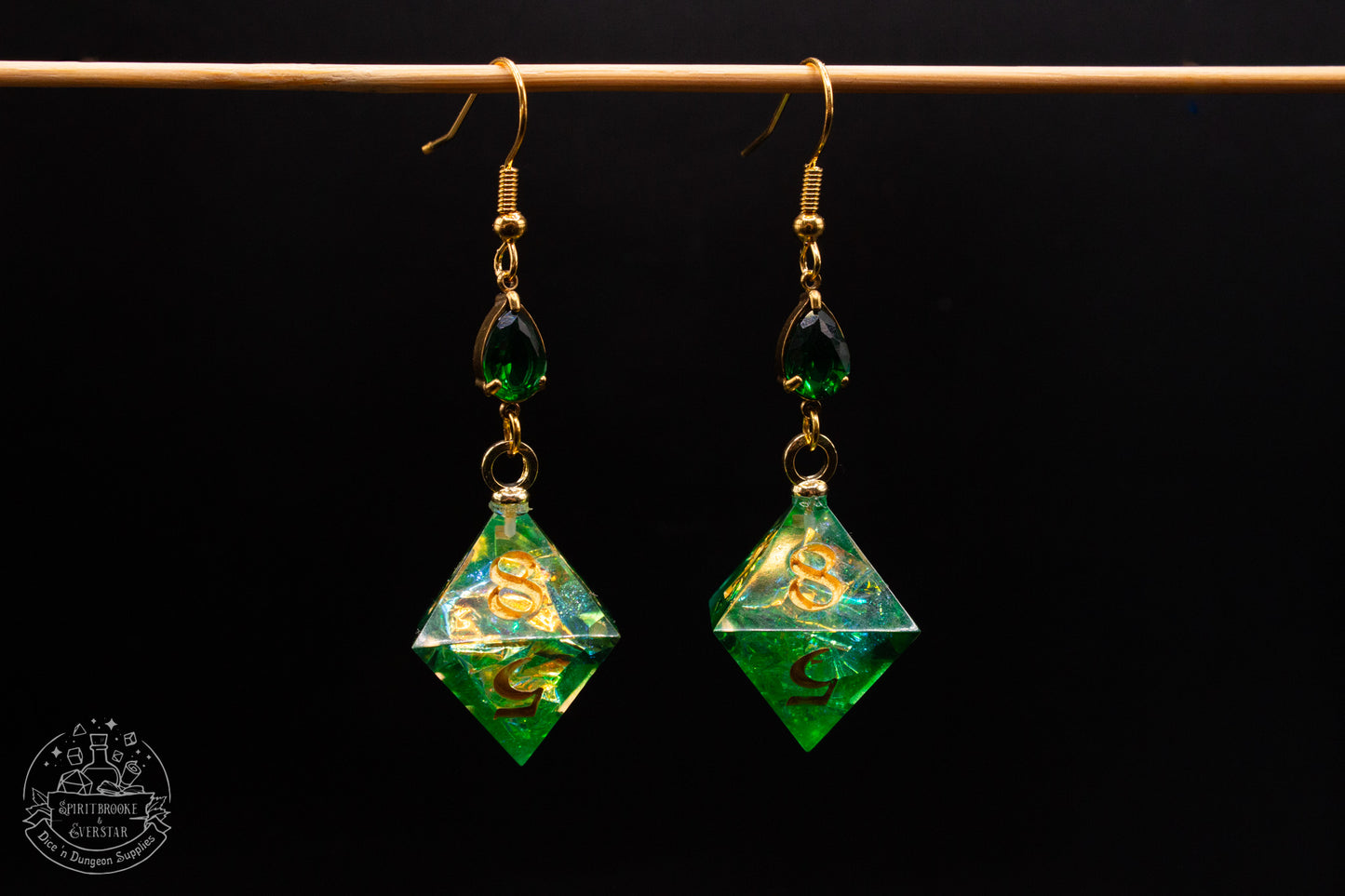 Forest Elf D8 Earrings
