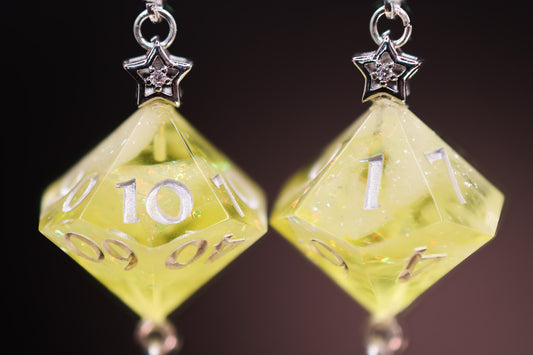 Stellar Flash D10 and D100 Earrings