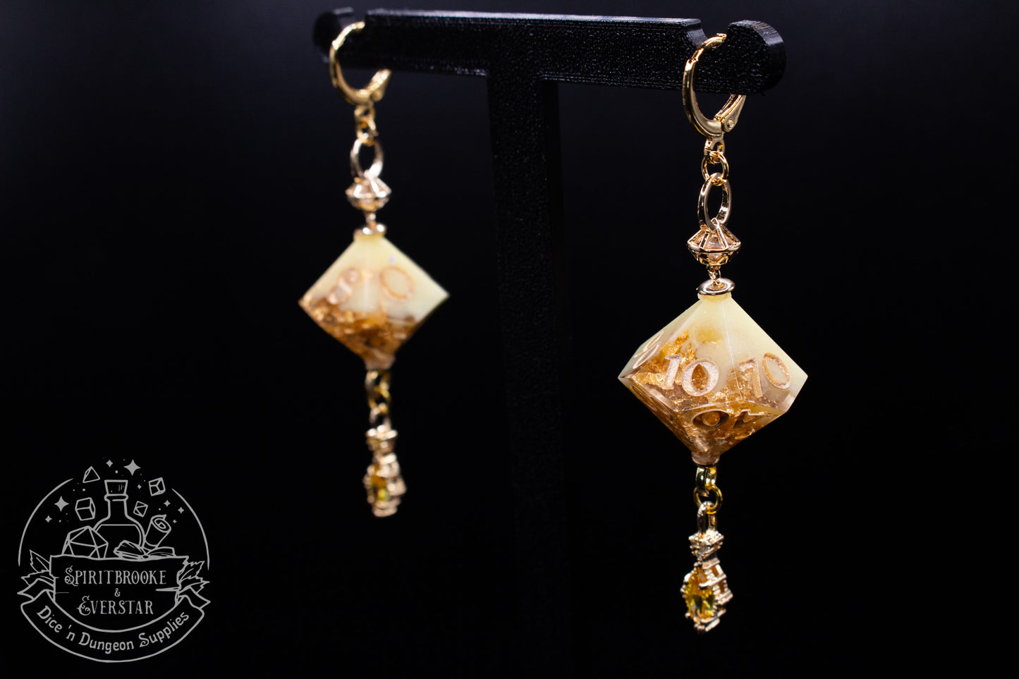 Queen Bee D10 and D100 Earrings