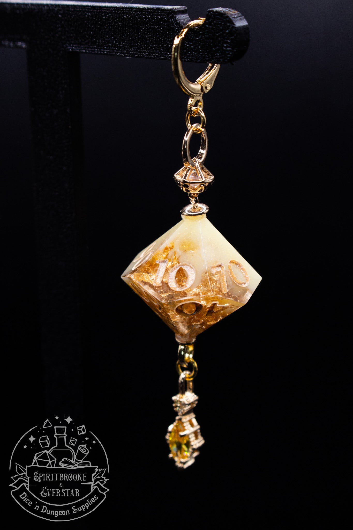Queen Bee D10 and D100 Earrings