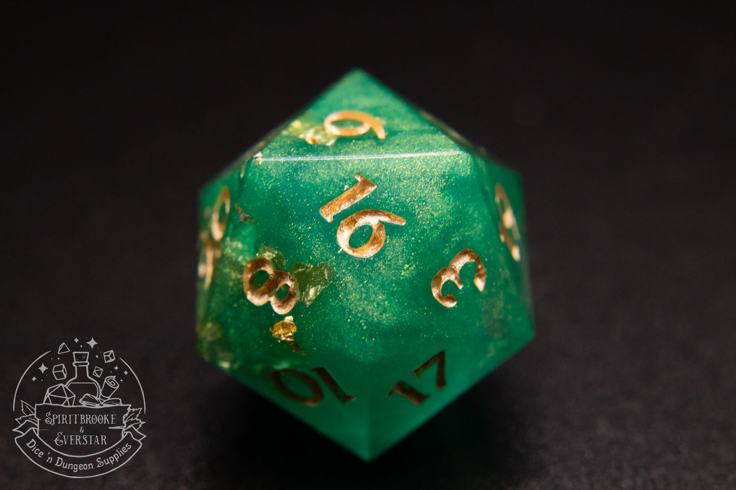 Jungle Treasure Handmade Single D20