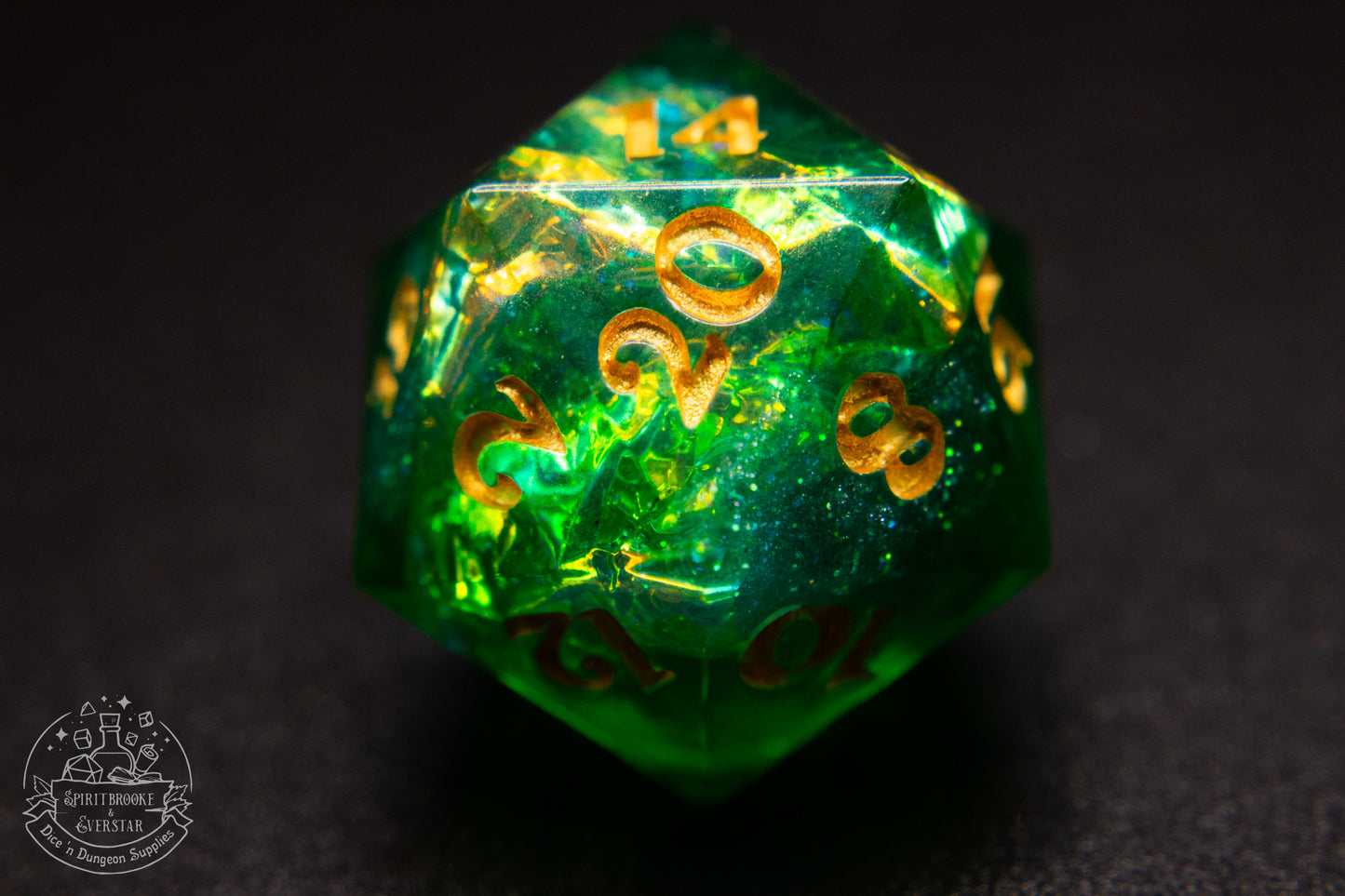 Forest Elf Handmade Single D20