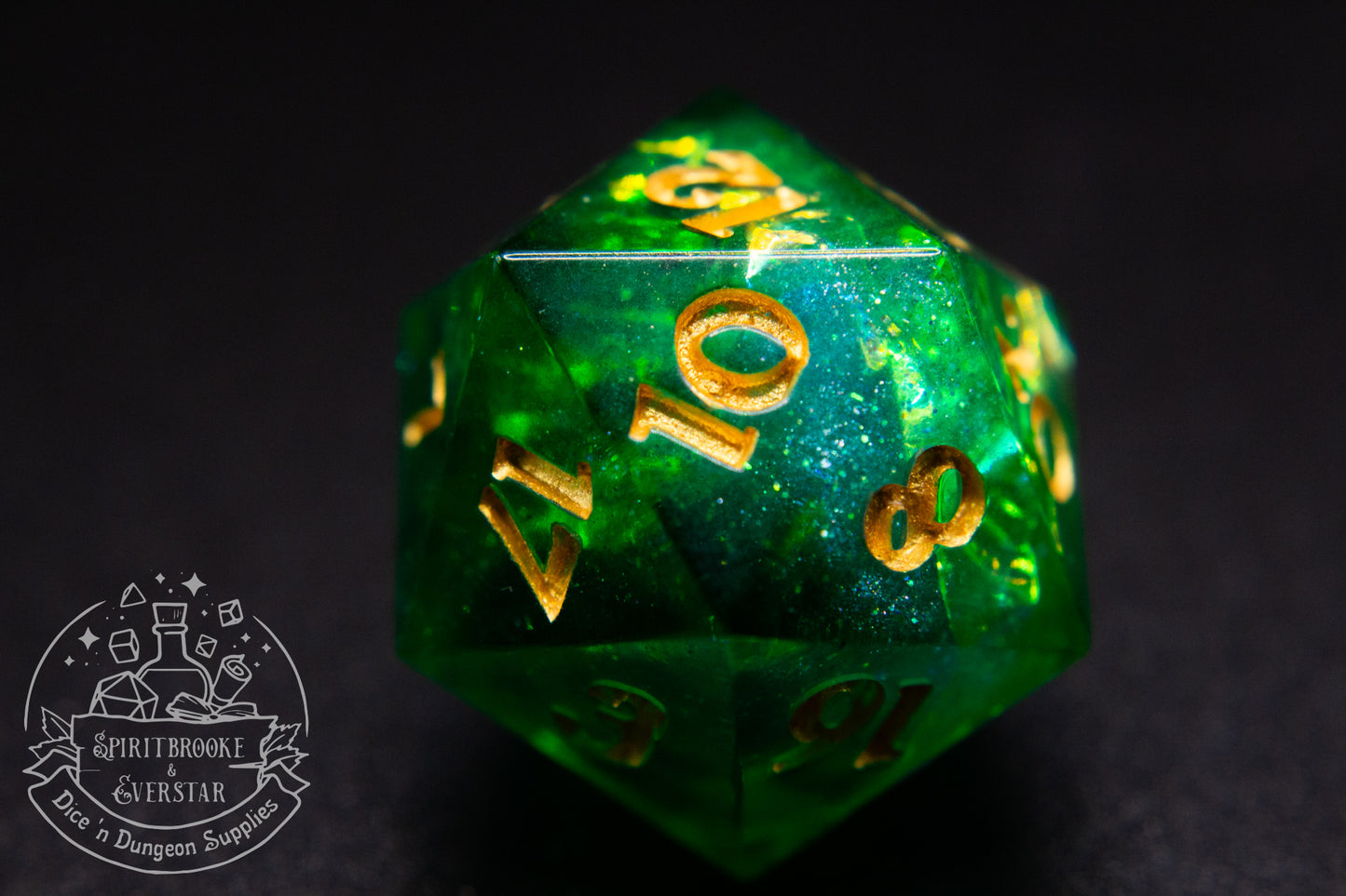 Forest Elf Handmade Single D20