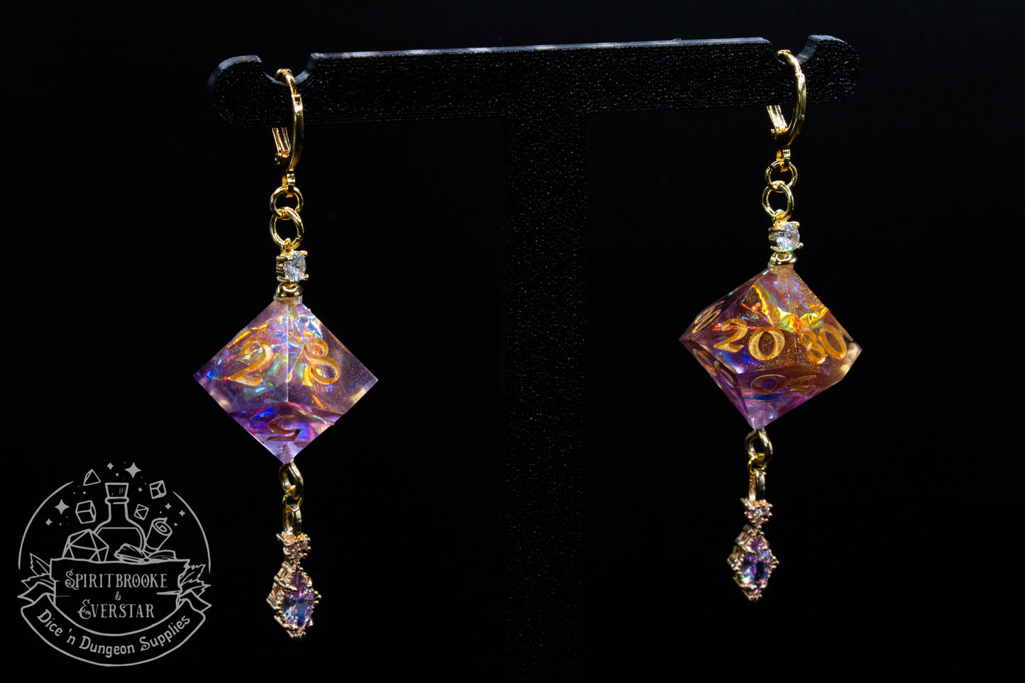 Royal Court D10 and D100 Earrings