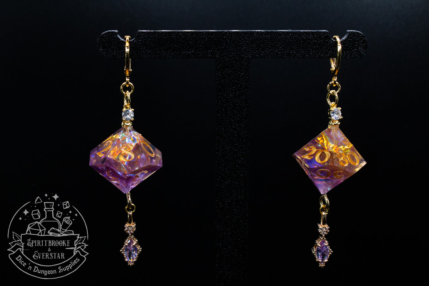 Royal Court D10 and D100 Earrings