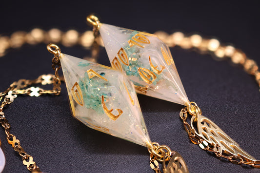 Gold Eyewear Chain Celeste Meadow Dice