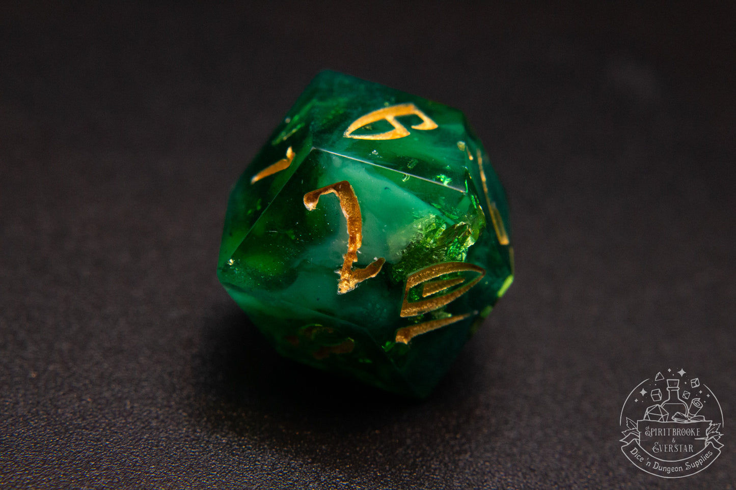 Faefern Pointy Polyhedral Dice set