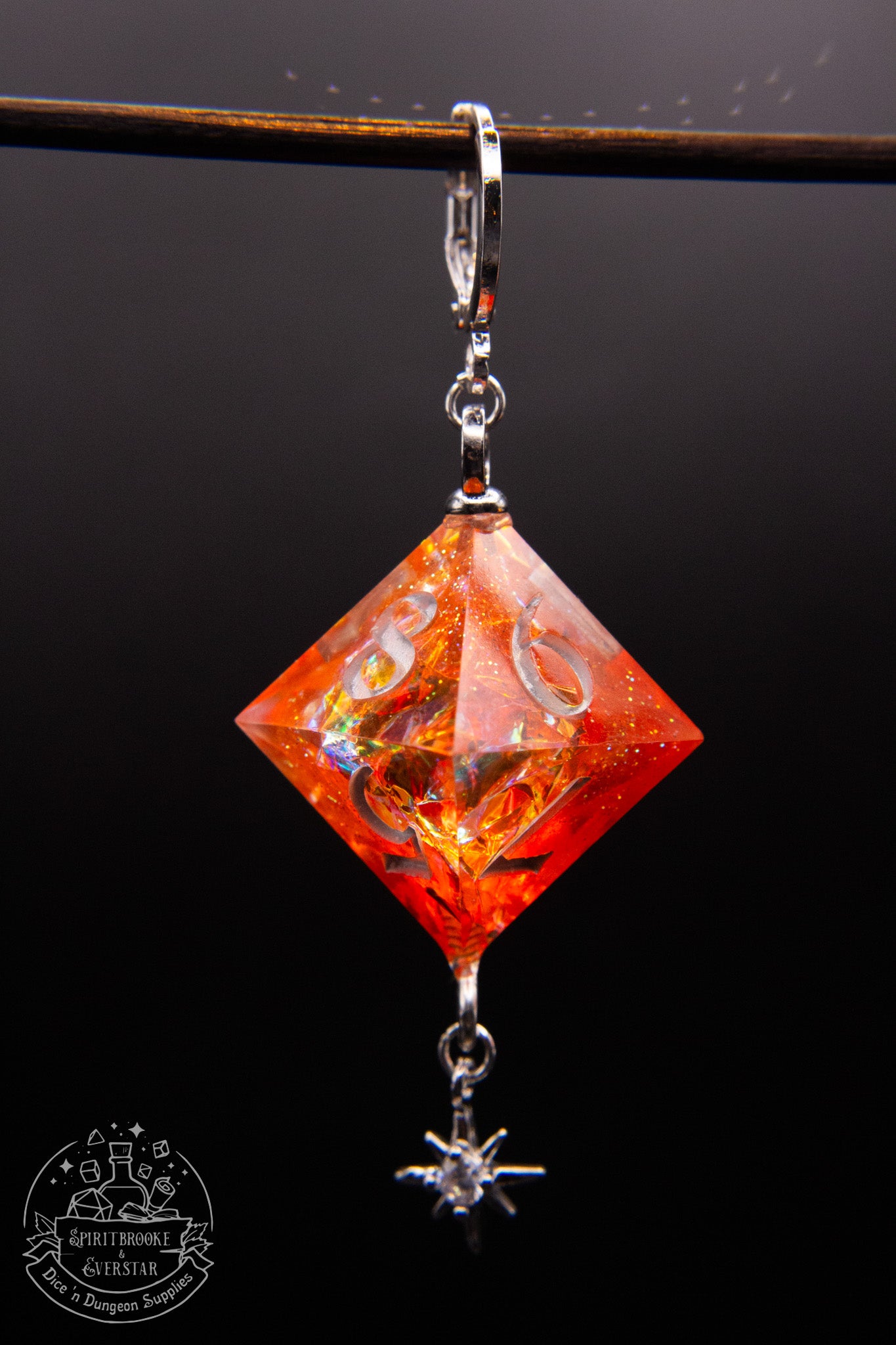 Tangerine D8 Earrings