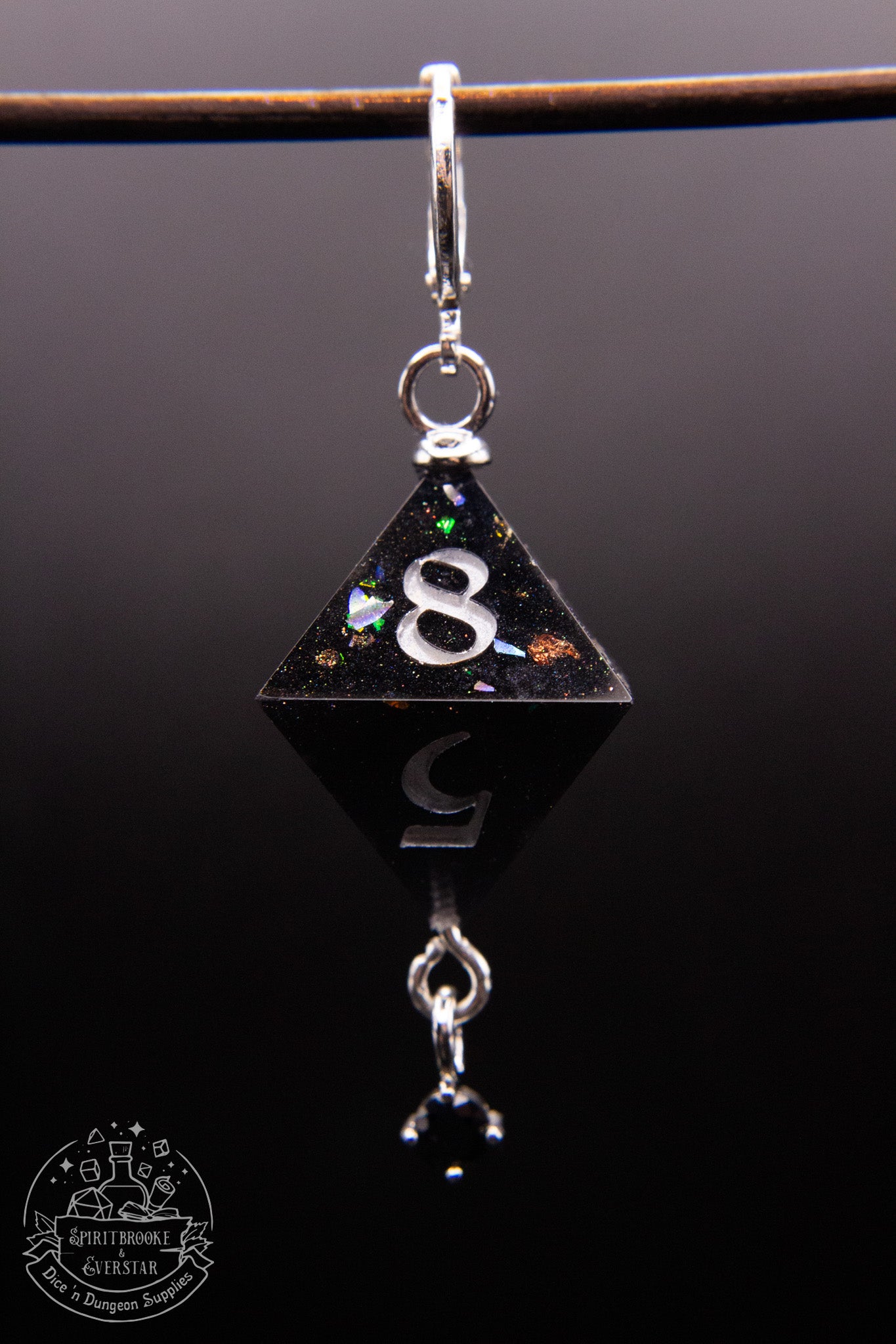 Black Velvet D8 Earrings