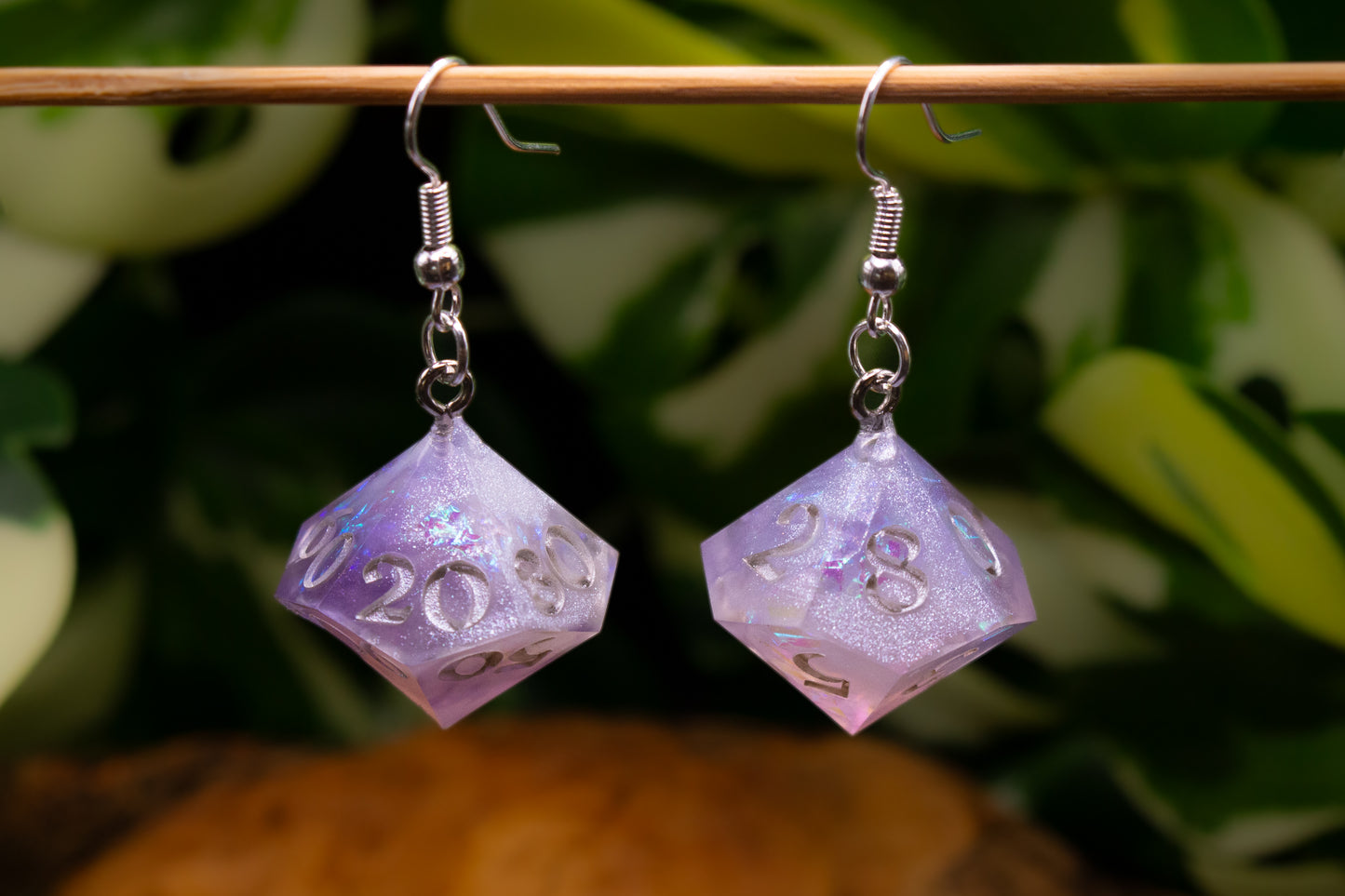 Lavender Dream D10 and D100 Earrings