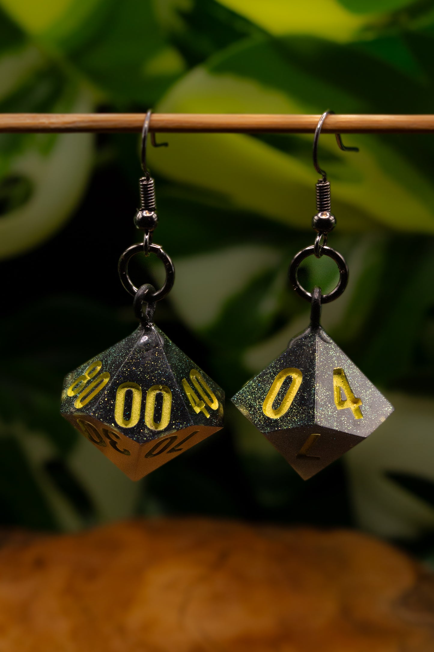 Black Mamba D10 and D100 Earrings