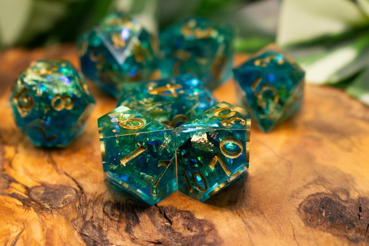 Atlantean Treasure Polyhedral Dice