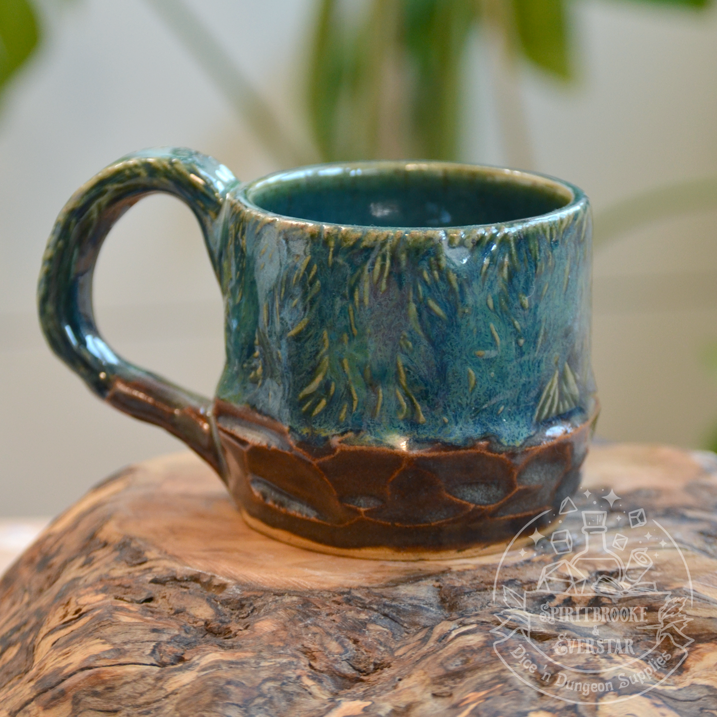 Leaves and Stone Mug