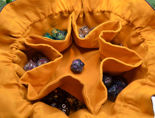 'Emberforged' Normal Dice Bag (Embroidered)