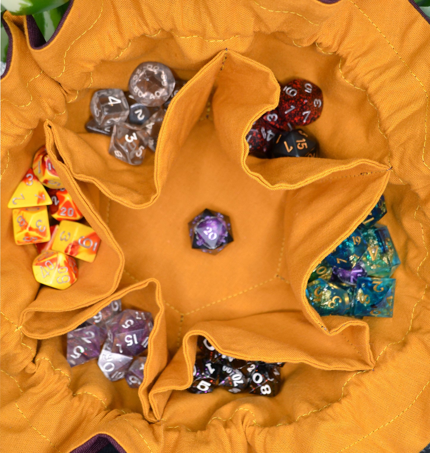 'Emberforged' Normal Dice Bag (Embroidered)