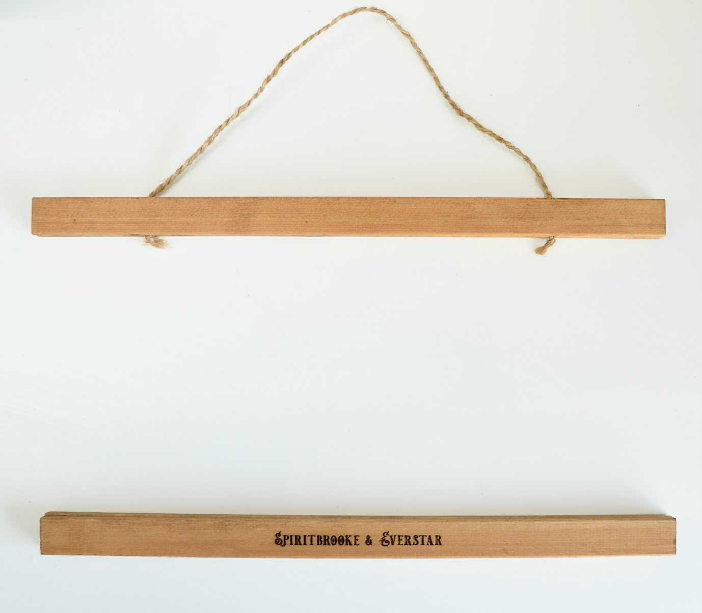 Magnetic Poster Hanger - Light Wood (30 cm | A3)