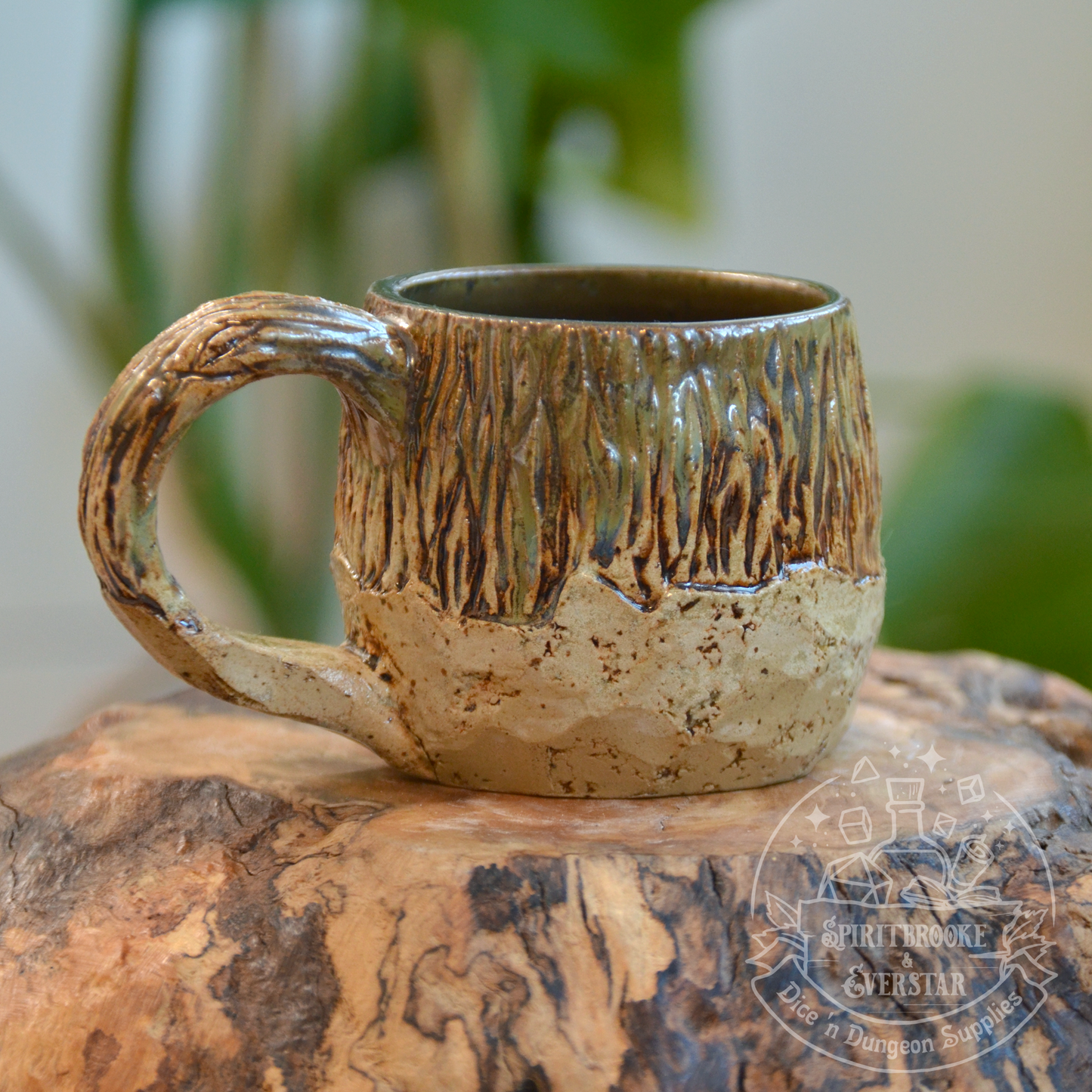 Wood and Stone Espresso Mug