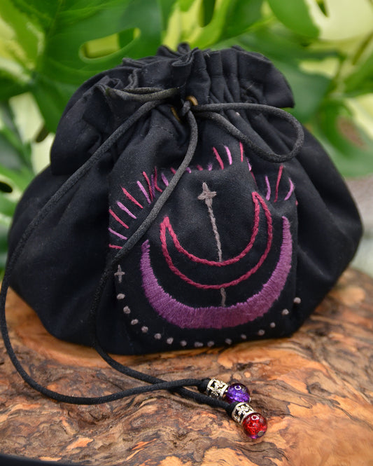 'Arcane Shadows' Normal Dice Bag (Embroidered)