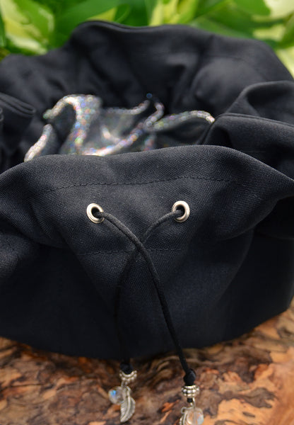 'Black Holo' Normal Dice Bag