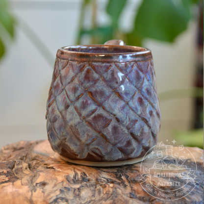 Dragon Mug Blue Purple