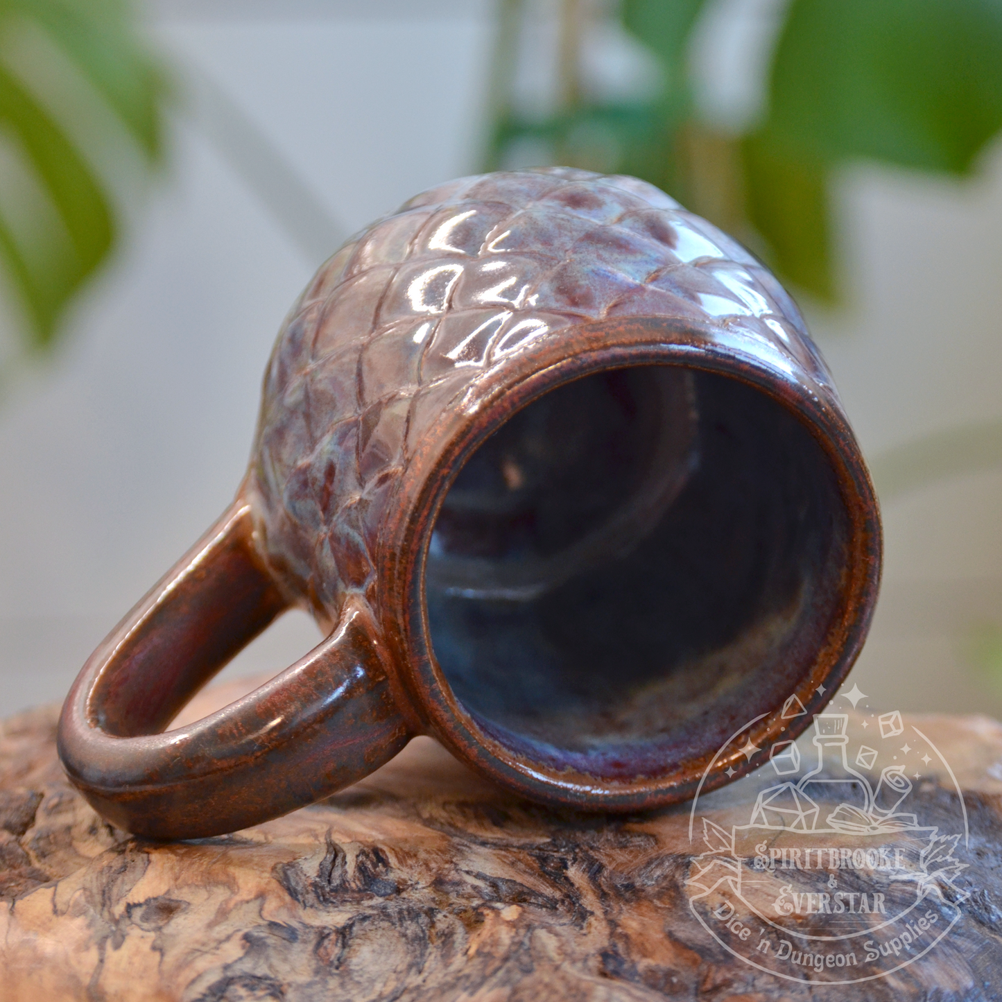 Dragon Mug Blue Purple