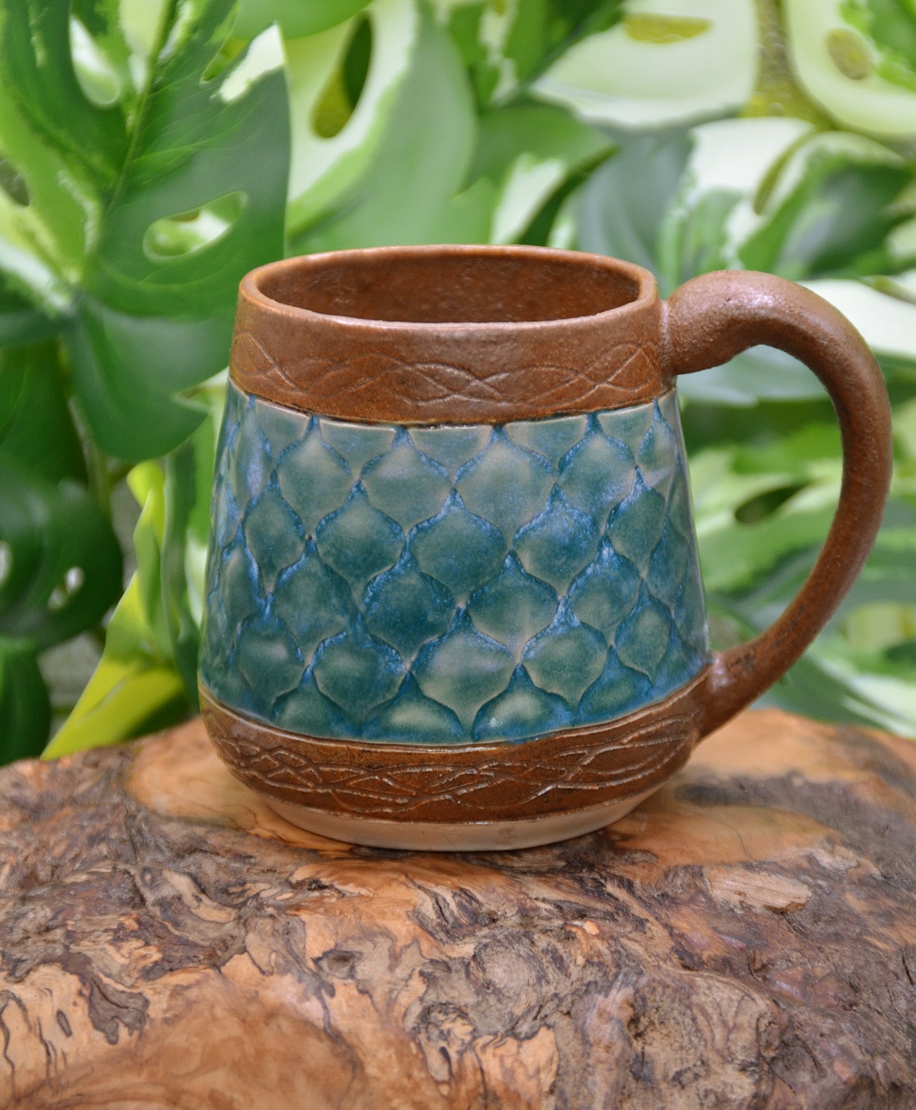 Handmade Ceramic Dragon Mug