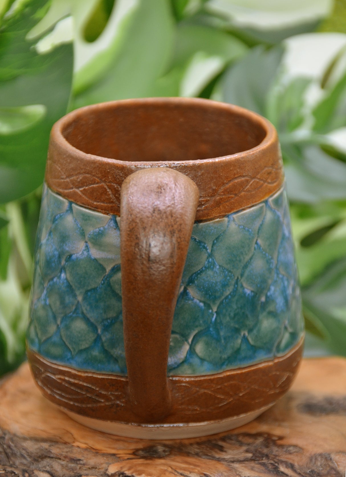 Handmade Ceramic Dragon Mug