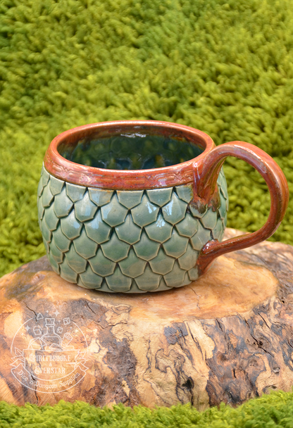 Green Dragon Mug