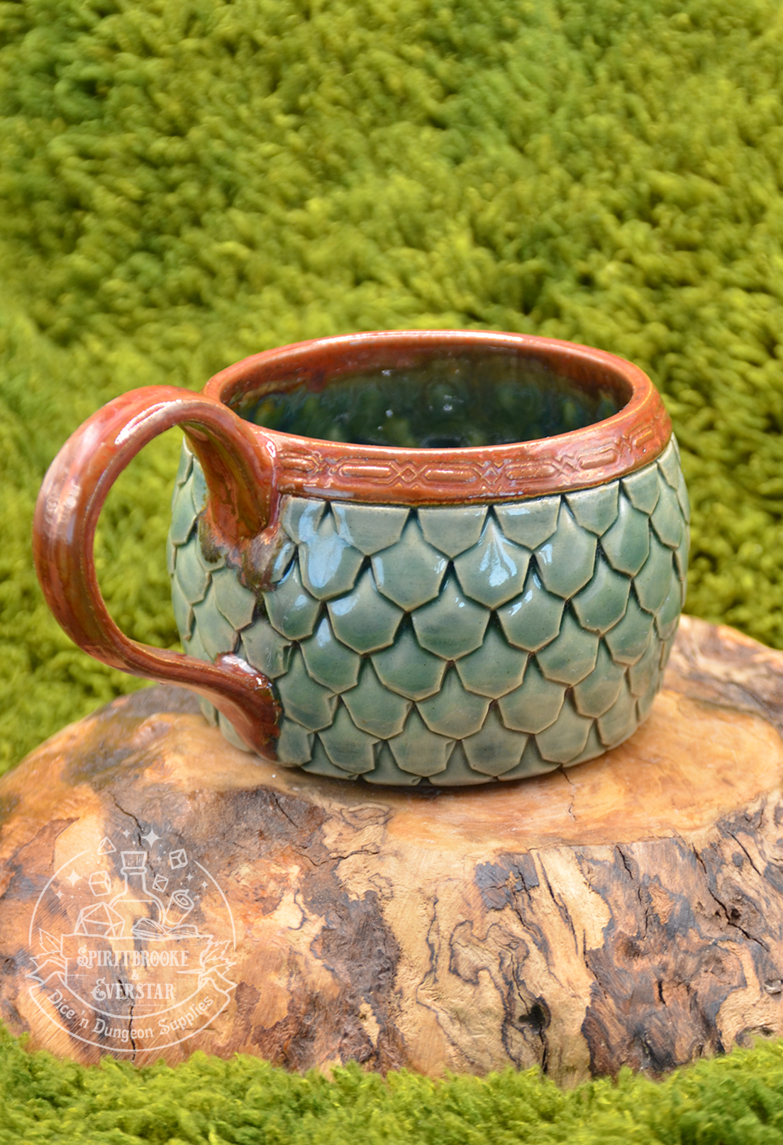 Green Dragon Mug