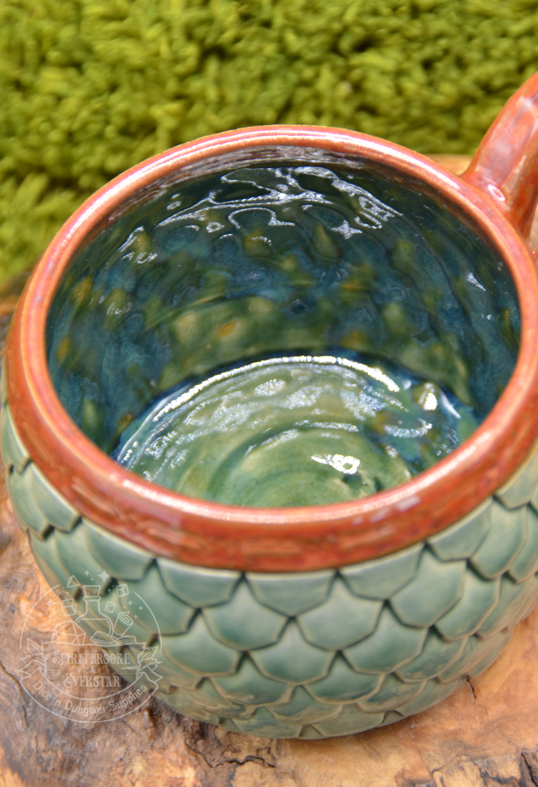 Green Dragon Mug