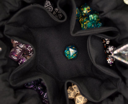 'Holo Black' Normal Dice Bag