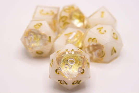 Divine Polyhedral Geode Dice