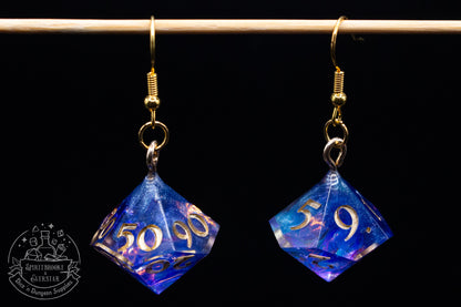 Genie's Wish D10 and D100 Earrings