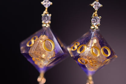Heart of the Rift D10 and D100 Earrings