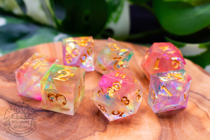 Glow in the Darkie Polyhedral Dice
