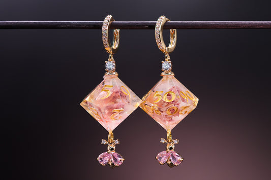 Pixie Meadow D10 and D100 Earrings