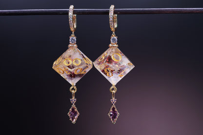 Shadow Meadow D10 and D100 Earrings