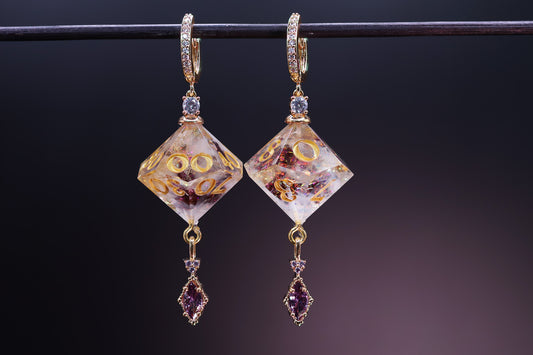 Shadow Meadow D10 and D100 Earrings