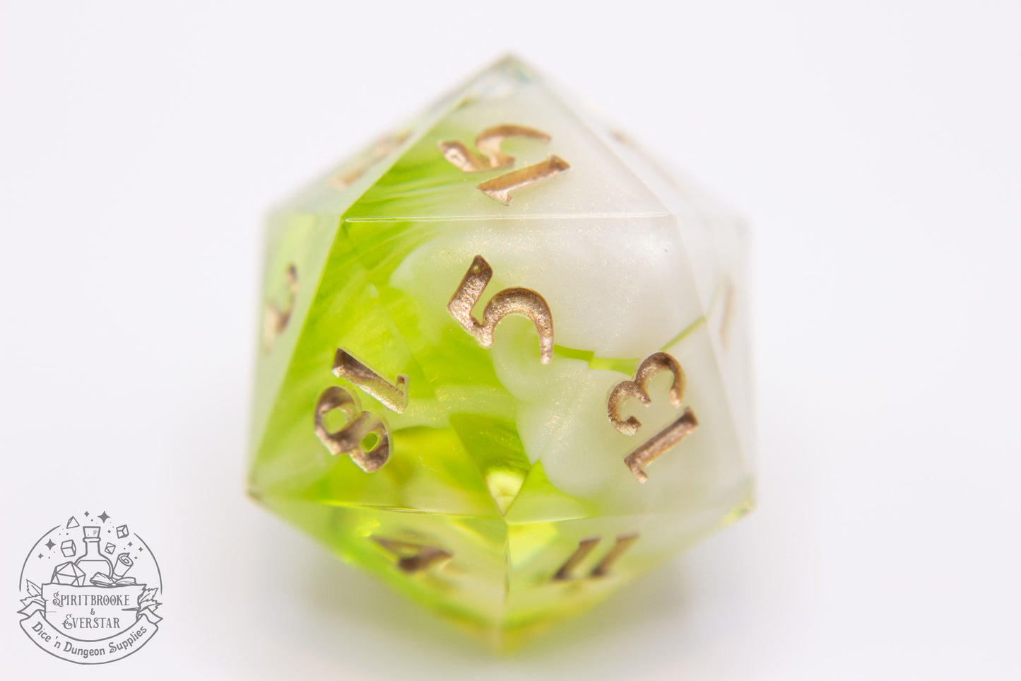 Pretty Poison Polyhedral Dice set