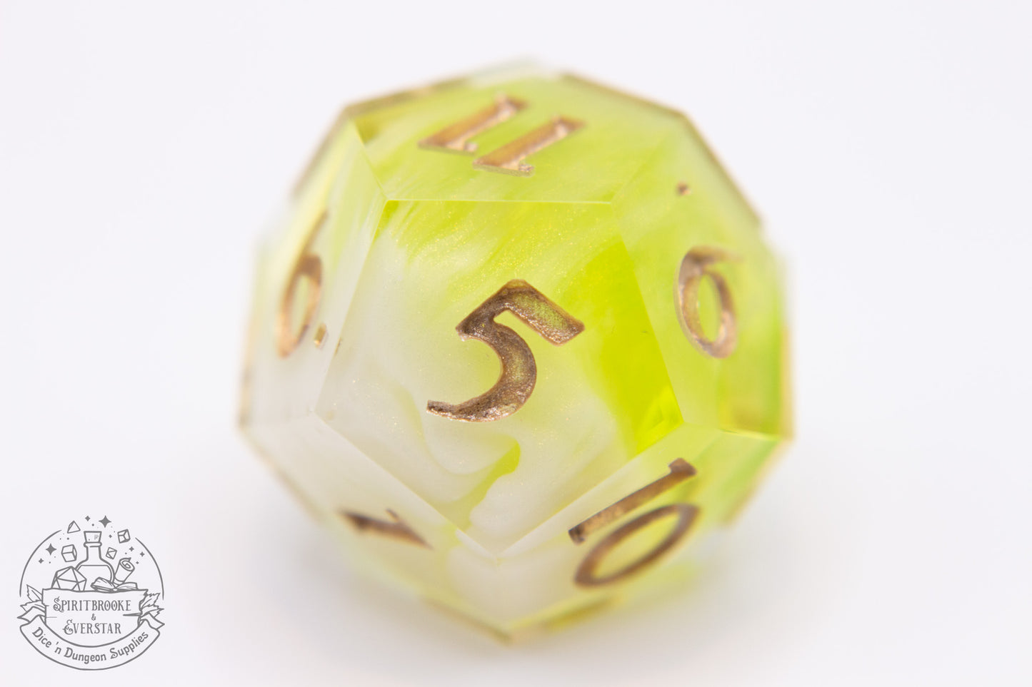 Pretty Poison Polyhedral Dice set