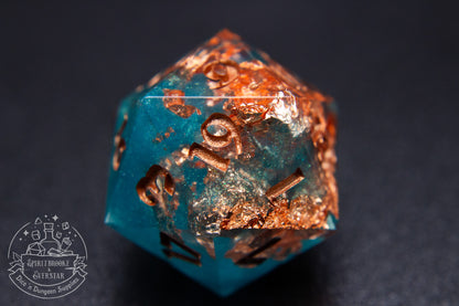 Poseidon's Backyard Polyhedral Dice set