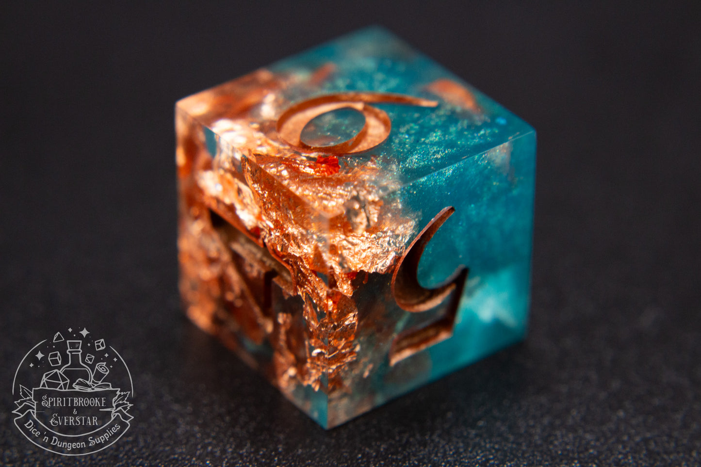 Poseidon's Backyard Polyhedral Dice set